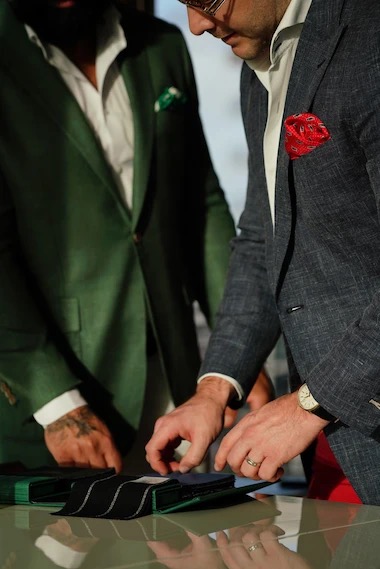 Professional tailoring craftsmanship